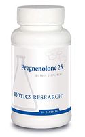 Biotics Research Pregnenolone 25–25 mg, Hormonal Balance Support. 90 Capsules