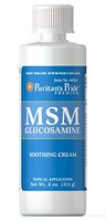 Puritan's Pride MSM Glucosamine Cream-4 oz Cream