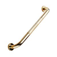 ZH Non-Slip, Safe, Barrier-Free, Elderly, Pregnant Women. Disabled, Copper, Bathroom, Handrail, Handle, Drop (Size : A)