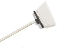 Carlisle 4108202 Sparta Spectrum Duo-Sweep Angle Brooms, Set of 12 (56-Inch, Polypropylene, White)