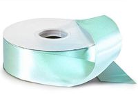 Aqua Value Double Faced Satin 1-1/2"x50 yds 100% Polyester Ribbon (3 Spools) - WRAPS-VDFS9022