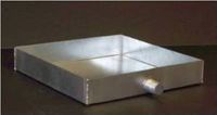 32 x 32 x 2 (WxLxH) Galvanized Metal Drain Pan for Multiple Uses