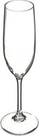 Carlisle 564007 Polycarbonate Alibi Champagne Flute, 8 oz, Clear (Case of 24)