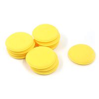 Tulead Wax Applicator Pad Foam Applicator Pad 3.94" Diameter Round Sponge Cleaning Wax Pads Applicator Sponges Pack of 12