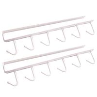 Kitchen Hook Hanger,SuperUS Kitchen Storage Rack Cupboard Hanging Hook Hanger Chest Storage Organizer Holder