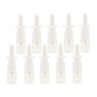 10 Pieces 5ml Nasal Sprayer Pump Essential Oil Perfume Bottles Dispensers - Clear