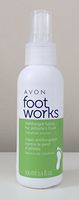 Avon Foot Works Antifungal Foot Spray Smelly Odor Feet Pump Bottle