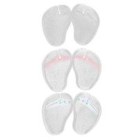 Healifty Forefoot Pads Butterfly Pattern Foot Stickers Pads for Slippers 3Pairs