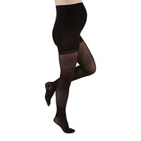 JOBST Maternity 15-20mmHg Ultrasheer Maternity Compression Stocking, Classic Black, Large