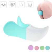 PVC Exerciser Hip Trainer Clip, Buttocks Training Body Inner Thigh Pelvic Floor Muscle Firming Bladder Controller Correction Beautiful Buttocks Useful (Blue)