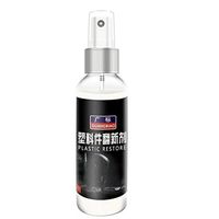 DDLmax 30/50/100/120 ML Plastic Parts Retreading Agent Wax, Reducing Agent Automotive Interior Auto and Plastic Renovated Coating Paste Maintenance Agent (120ml)