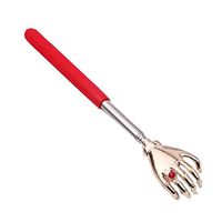 YPY Hand Massager backslap Palm Telescopic Back Scratcher with Rubber Handles (Hand with Diamond)