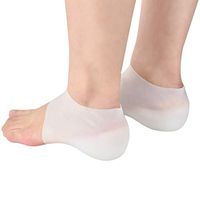 Jzenzero Invisible Height Lift Heel Pad Sock Liners Increase Insole Pain Relieve for Women Men