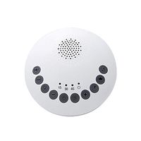 ZYZYZ White Noise Machine, Physical Sleep Instrument White Noise Sound Machine Sleep Therapy Aid Device for Home Office Baby Sleep Aid (White)