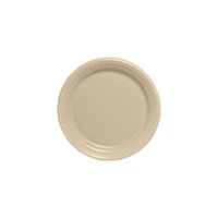 Dart 6PHQR 6 in Honey Laminated Foam Plate (Case of 1000)