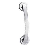 AckfulBath Safety Handle Suction Cup Handrail Grab Bathroom Grip Tub Shower Bar Rail (Silver)