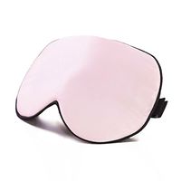 Ethereal Lomoer 100% Natural Silk Sleep Mask & Blindfold with Adjustable Comfortable Strap, Super-Smooth for Nap, Travel, Full Night Sleep (Pink)