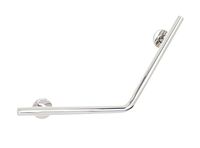 Seachrome Bathroom Grab Bar, 16 x 16 inch Angle Stainless Steel, 1 1/4 inch Diameter, Handicap Grab Bar, Safety Rail, Polished Stainless