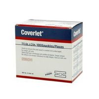 BSN Coverlet Adhesive Bandages - 1.5" x 3" (Knuckle) - Box