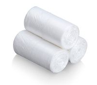 Feiupe 2.6 Gallon Handle Clear Small Trash Bag Garbage Bag Trash Can Liner (90 Bags)