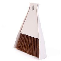 Mini desk cleaning brush plastic broom dustpan cleaning kit