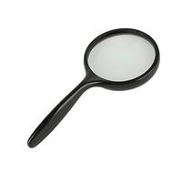 KISEER Large Round Magnifying Glass, Hand-held Magnifier 3X Magnification for Reading, Jewelry, Watch Repair