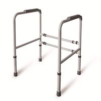 AXD Elderly Free Standing Toilet Frame Shelf, Adjustable Anti-Slip Safety Bathroom Support Hand Rail Disabled Grab