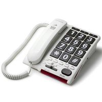 High definition amplified jumbo-key phon (Catalog Category: Special Needs Products / Corded)