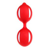 Trainer Tightening Silicone Kegel Exerciser,Jump Ball Strengthen Tighten Pelvic Floor, Post-Pregnancy Bladder Control Ben Wa Balls Toys for Women (red)