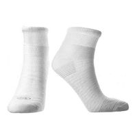 Doctor's Choice Men's Diabetic & Neuropathy Socks, Quarter Length, Non-Binding with Aloe, Antimicrobial, Ventilation, and Seamless Toe, 2-Pairs, White, Mens Large: Shoe Size 8-12