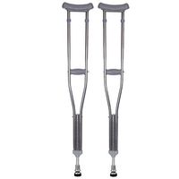Walkers Lxn Lengthen Stainless Steel Axilla Crutches, Adjustable Height Non-Slip Wear Resistant Adult 1 Pair
