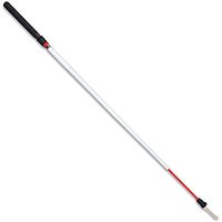 Fiberglass Telescopic Cane 8mm Threaded Pencil Hook Tip 38-44 inches