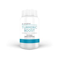 Dr. Brighten Turmeric Boost - Dietary Supplement for Overall Health Highly bioavailable, antioxidant, Anti-inflammatory curcuminoid