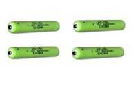 Top of The Line AAA NiMH Precharged Rechargeable Batteries (4-Pack, 800 mAh)