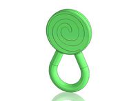 Chewy Sitxx Chew Lolli Swirl Oral Motor Tubes Cool Mint Green Flavor