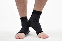 OS1st FS6 Performance Foot Sleeve (Two Sleeves) for Plantar Fasciitis Pain Relief, Heel Pain and Arch Support