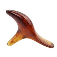 Guoshang Triangle Bird Acupuncture Massage Stick Foot Reflexology Massager Meridian Massage Pedicure Tool Trigeminal Massager Body SPA Massage