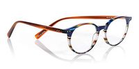 eyebobs Case Closed Unisex Premium Readers, Blue Multi, 2.00 Magnification