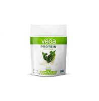 Vega Protein Smoothie, Plain Unsweetened, 12 Servings, 8.9 Oz Pouch, Plant Based Vegan Protein Powder, Keto-Friendly, Gluten Free, Non Dairy, Vegan, Non Soy, Stevia Free, Non GMO
