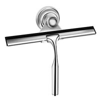 BBT-Shop Shower Window Squeegee, Stainless Steel Squeegee for Shower Doors Bathroom Kitchen Car Mirror Glass Cleaning Brush Wiper Scraper with Suction Hook