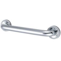 Made to Match Camelon Beaded Grab Bar Finish: Polished Chrome, Size: 30"
