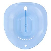 Ljings Sitz Bath with Flusher Over-The-Toilet Perineal Soaking Bath, New Moms Postpartum Soaking After Natural Birth Or Episiotomy,Blue