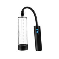USB Rechargeable Vacuum Pump for Ed Treatment Electric Pump with 3 Suction Power for Mens