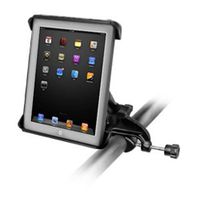 RAM MOUNTS (RAM-B-121-TAB3U Yoke Clamp Mount with Tab-Tite Universal Clamping Cradle for The Apple Ipad 4, Ipad 3, Ipad 2 & Ipad 1 with Or Without Light Duty Case
