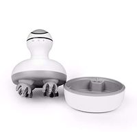 Electric Scalp Head Massager Portable Handheld Massager for Stimulating Hair Growth Stress Release Full Body Massage Muscles