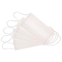 KzwuwuR Disposable White Convenient Face Shield Earloop For Design Face Shield For Unisex 10 pcs/20 pcs/50 pcs/100 pcs/200 pcs
