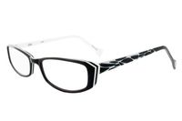 Ink Rococo Reading Glasses in Black