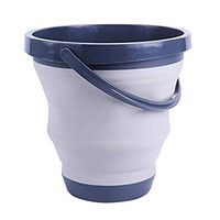 YHYGOO Two-Piece Portable Folding Bucket Portable Ultra-Light Water Storage Washbasin Multi-Function Kitchen Camping Outdoor Mountaineering Beach Fishing