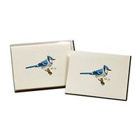 Earth Sky + Water - Blue Jay Notecard Set - 8 Blank Cards with Envelopes