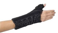 MCK87493000 - Djo Global Wrist / Thumb Support Splint Quick-Fit W.T.O. Palmer / Thumb Stay Nylon / Foam Left Hand Black One Size Fits Most